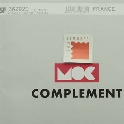 Feuilles à pochettes timbres de France de 2019 MOC CC15/19 362920