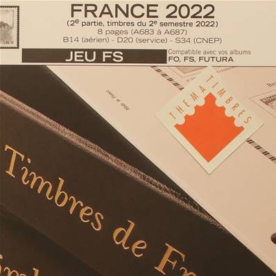 Jeu France Futura FS 2022 2e semestre Yvert et Tellier 137572