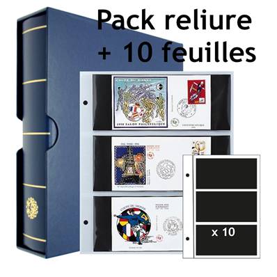 Offre Album Futura bleu et 10 RECHARGES E3 Yvert et Tellier 27530