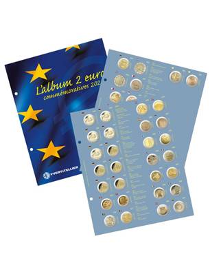 feuilles 2 Euros commemoratifs 2025 caravelle Yvert et Tellier 301189