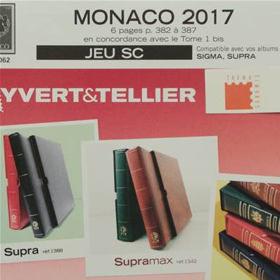 Jeu Monaco SC 2017 Yvert et Tellier 880020