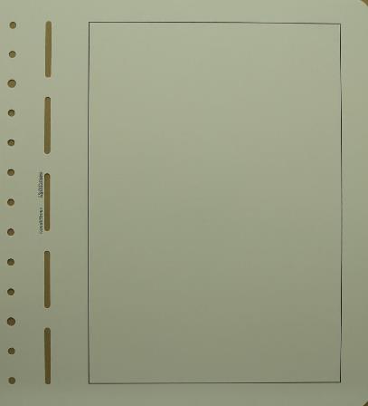 50 Feuilles vierges avec liseré noir Leuchtturm BL19 334112
