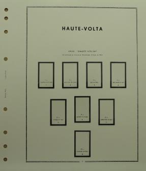 Haute Volta 1920-1931 avec pochettes MOC 337071
