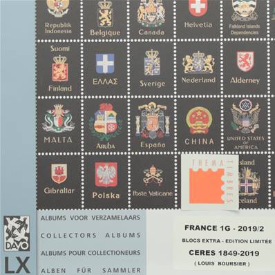 Feuille Bloc special 2019 2g Luxe France 2019 DAVO 23739