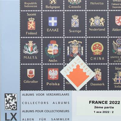 Feuilles 1 ace Luxe France 2022 2e semestre DAVO 37252