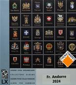 Feuilles Luxe ANDORRE Francais 2024 DAVO 1554
