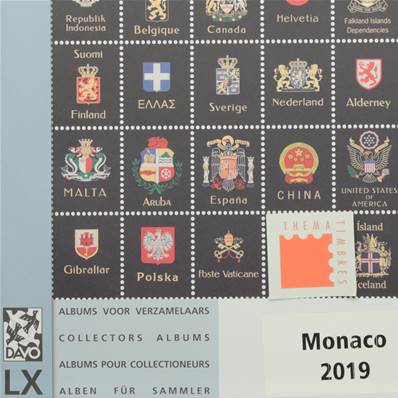 Feuilles Luxe MONACO 2019 DAVO 6759