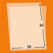 50 pochettes ID H7059 simple soudure fond transparent 30 x 36 mm ID212