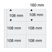 5 feuilles CPM Horizontales transparentes SAFE 6041