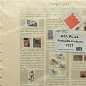 Plaquette couleur France 2021 Safe PL21