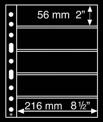 5 Feuilles Noires GRANDE 5S Leuchtturm 312953