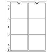 5 feuilles Numis 55 à 6 cases 55 mm Leuchtturm NH6 330456