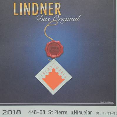 Complement Saint Pierre et Miquelon 2018 Lindner T448-08-2018
