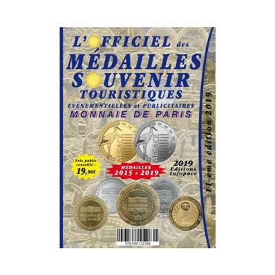 Catalogue l'officiel des Medailles souvenir Monnaie de Paris 2019