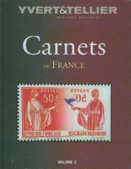 Carnets de France volume 3 de 1932 à 1939 Yvert et Tellier