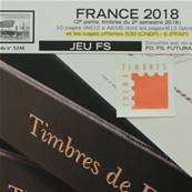 Jeu France Futura FS 2018 2e semestre Yvert et Tellier 133376