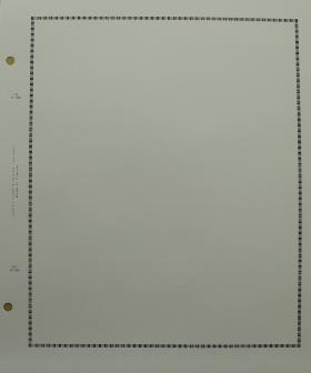 50 feuilles lisere noir Futura FS blanche Yvert et Tellier 1426