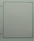 50 feuilles lisere vert Futura FO blanche Yvert et Tellier 1428