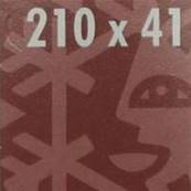 25 bandes 210 mm x 41 mm simple soudure fond noir Yvert 18041