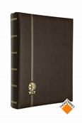 Classeur Perfecta LUXE marron 48 pages noires Yvert et Tellier 24072