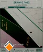 Jeu France Futura FO 2025 2e semestre Yvert et Tellier 301136
