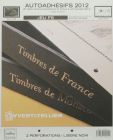 Jeu France Futura FS 2012 2e semestre Autoadhésifs Yvert et Tellier 720014