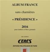 Jeu Presidence 2016 France sans charniere Ceres PF16