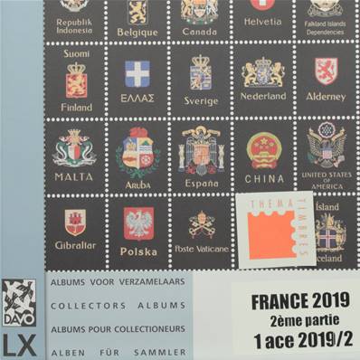 Feuilles 1 ace Luxe France 2019 2e semestre DAVO 37259