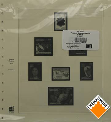 Feuilles Andorre Espagnol 2024 SAFE DUAL 2039-24