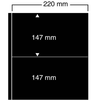 5 feuilles 452 pour classeur Compact A4 Safe