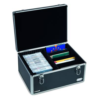 Valisette XL pour serie BU ou cartes postales noire Leuchtturm 359568