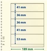 10 feuilles neutres LINDNER T 802502P