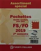 Pochettes 2e semestre 2019 pour Futura FS FO Yvert et Tellier 134689