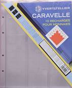 assortiment 10 recharges caravelle monnaies 42506