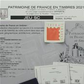 Jeu Patrimoine de France SC 2021 Yvert et Tellier 830152