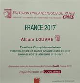 Feuilles France 2017 Album Louvre Edition Ceres FF17