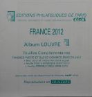 Feuilles France 2012 Album Louvre et Standard Edition Ceres FF12