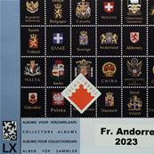 Feuilles Luxe ANDORRE Francais 2023 DAVO 1553