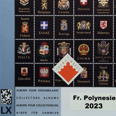 Feuilles Luxe Polynésie Française 2023 DAVO 3853