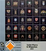Feuilles Luxe Saint Pierre & Miquelon 2025 DAVO 4055