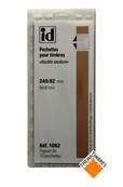 10 bandes Hawid double soudure fond noir 235 x 82 mm ID1082 HA23582