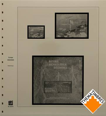 Feuilles EUROPA 1ere partie 2025 SAFE DUAL 2257-1-25