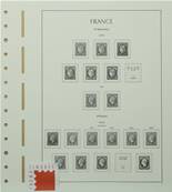 Feuilles France 1849 à 1944 pochettes SF Leuchtturm 15/1SF 302238