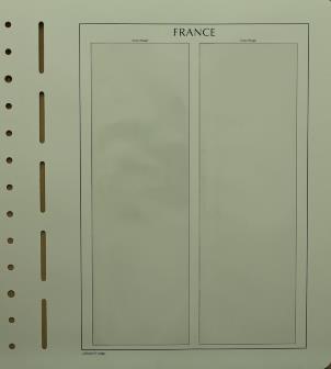 1 Feuille vierge pour 2 carnets Croix Rouge France Leuchtturm 337943/12