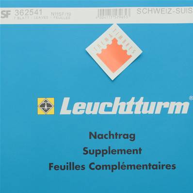 Feuilles Suisse 2019 à pochettes SF Leuchtturm 362541