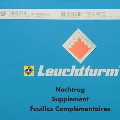 Feuilles France 2021 Blocs Souvenirs SF Leuchtturm N15BS SF/21 366814
