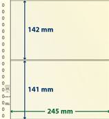 10 feuilles neutres LINDNER T 802217P