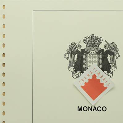 Feuilles Monaco 2009 à 2016 Lindner T186/09