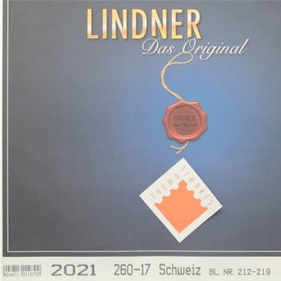 Complément Suisse 2021 Lindner T T260-17-2021