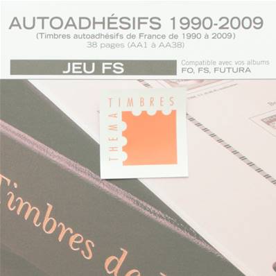 Interieur France FS autoadhésifs 1990 à 2009 Yvert et Tellier 134449